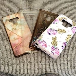 Set of phone cases for Samsung galaxy Note 9